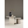 Sala soffbord 40/60 x 40/60 cm - Beige marmorlook