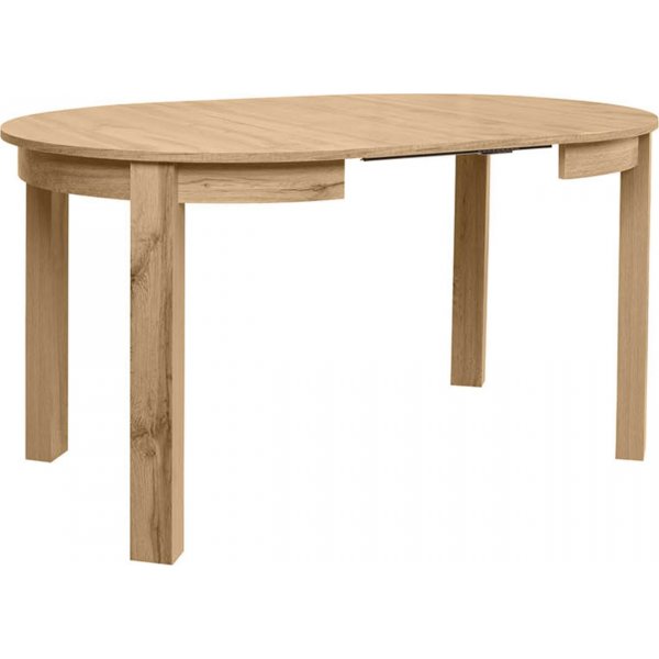 Table à manger Bernardin 95-195 x 95 cm - Chêne Wotan Table à manger Bernardin 95-195 x 95 cm - Chêne Wotan