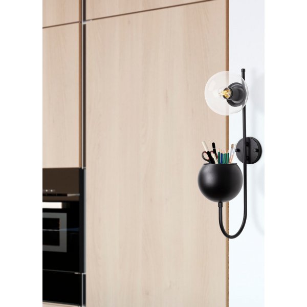 Potter vägglampa 11470 - Svart Potter vägglampa 11470 - Svart