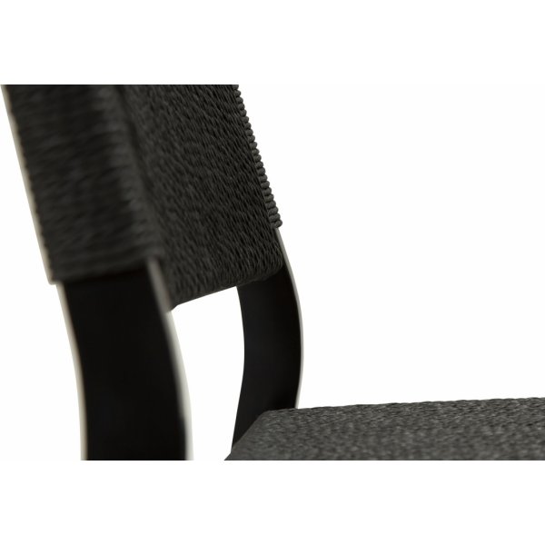 Chaise de salle à manger Loop - Noir Chaise de salle à manger Loop - Noir