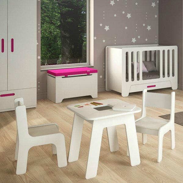 Tanja leksakslåda - Vit Tanja leksakslåda - Vit