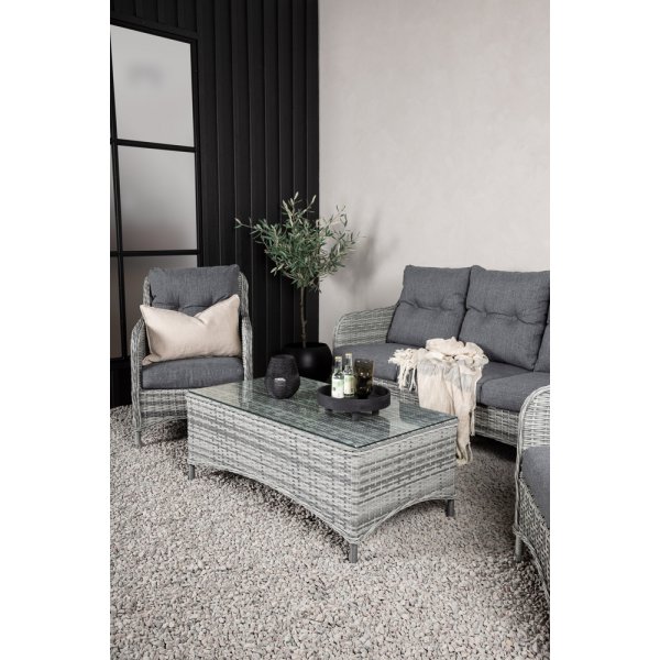 Groupe de canapés Vikelund - Gris Groupe de canapés Vikelund - Gris