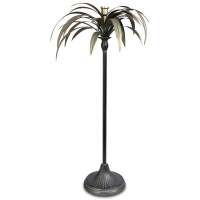 Ljusstake palmblad H71cm - Vintage