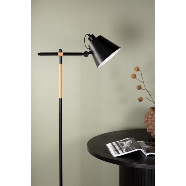 Princip golvlampa - Svart