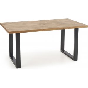 Table  manger Gambon 160x90 cm - Chne/noir