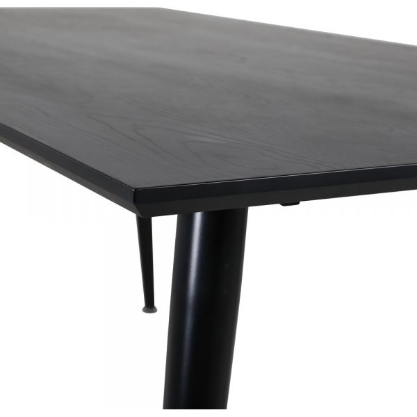 Dipp matbord 180x90 cm - Svartbetsad ekfanér Dipp matbord 180x90 cm - Svartbetsad ekfanér