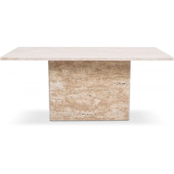 Level soffbord 110x60 cm - Travertin
