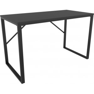 Layton bureau 120 x 60 cm - Zwart/antraciet