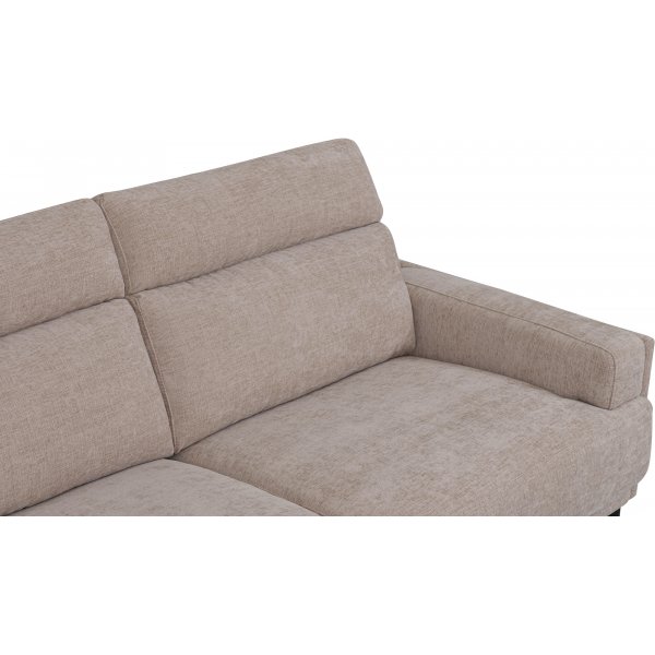 Amsterdam soffa 3-sits beige 208 cm Amsterdam soffa 3-sits beige 208 cm