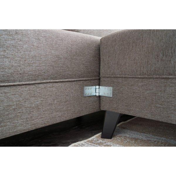 Efsun u-bäddsoffa - Brun Efsun u-bäddsoffa - Brun
