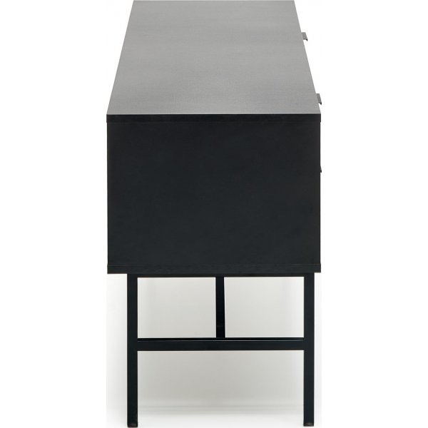 Banc multimdia Laguna - Chne artisanal/noir