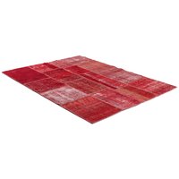 Äkta Patchwork matta Persia - Röd Äkta Patchwork matta Persia - Röd