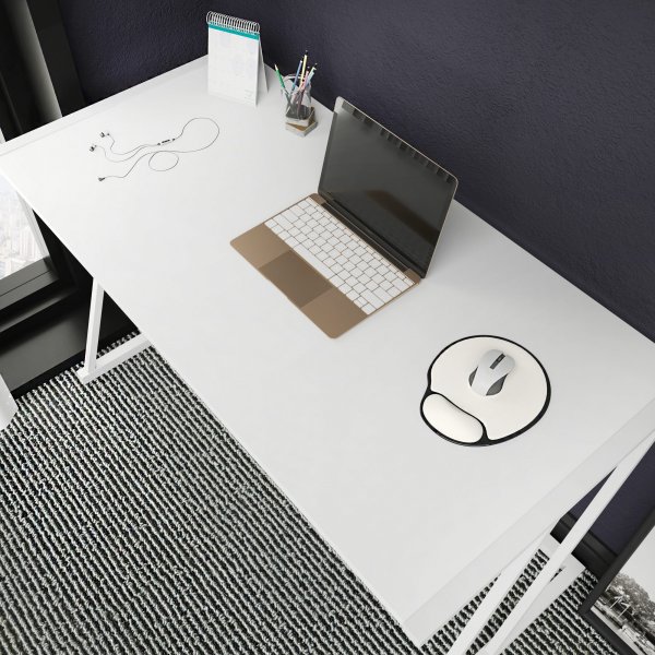 Adelaide skrivbord 114 x 60 cm - Vit Adelaide skrivbord 114 x 60 cm - Vit