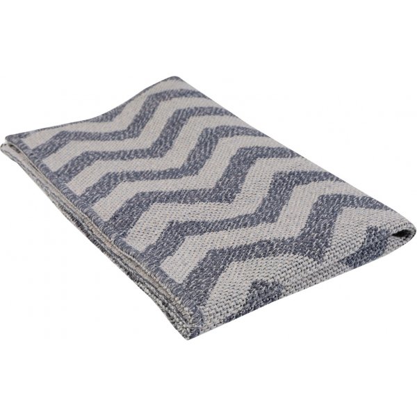 Como matta 110 x 60 cm - Grå/mörkgrå Como matta 110 x 60 cm - Grå/mörkgrå