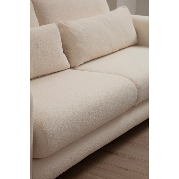 Suzy 2-sits soffa - Cream