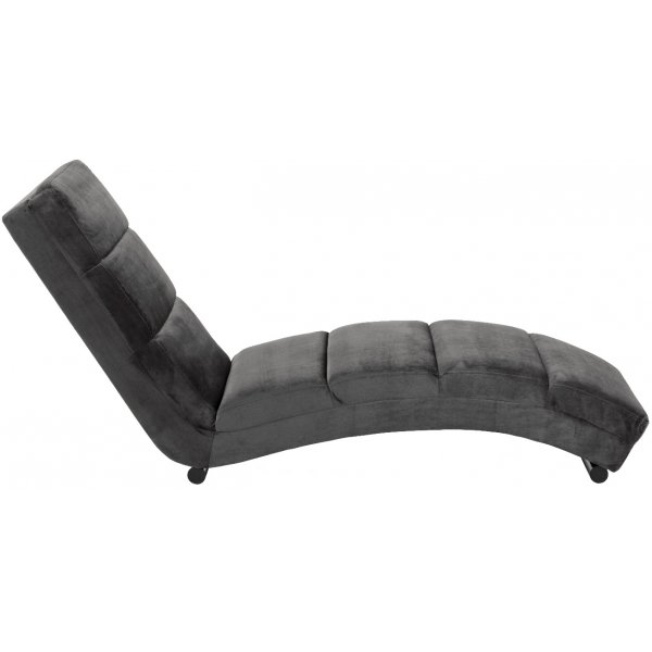 Chaise longue Slinky - Gris foncé Chaise longue Slinky - Gris foncé