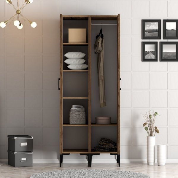 Armoire Kumsal 3 Noyer Armoire Kumsal 3 Noyer