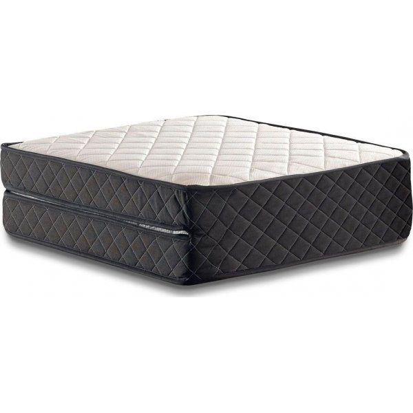 Catalaans opklapbed - Wit/zwart