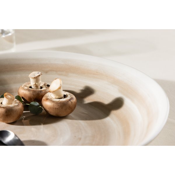 Jublie skål Ø33 cm - Beige Jublie skål Ø33 cm - Beige