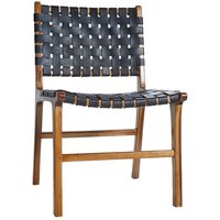 Porto stol - Svart / Teak Porto stol - Svart / Teak