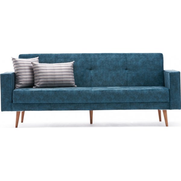 Canap convertible 3 places Dublin - Turquoise