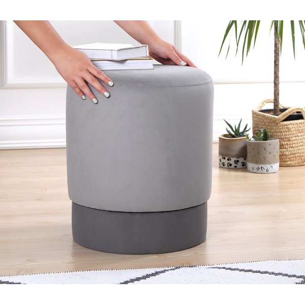 Ropp sittpuff - Grå Ropp sittpuff - Grå