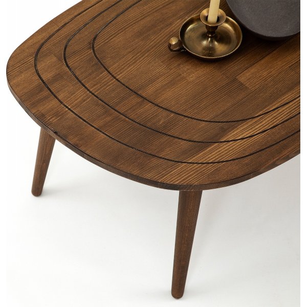 Table basse Sweet 115 x 50 cm - Noyer Table basse Sweet 115 x 50 cm - Noyer