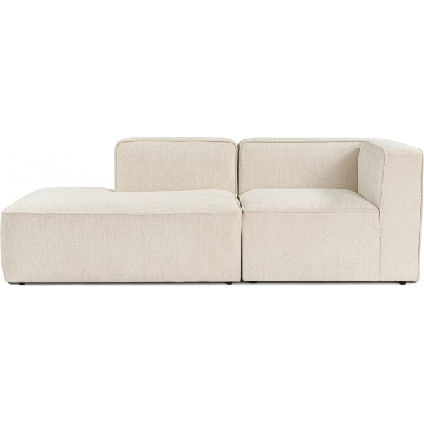 More 2-sits soffa med ppet avslut vnster - Cream