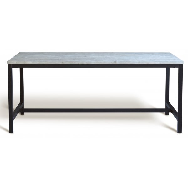 Table à manger Texas blanchie à la chaux 200 x 100 cm Table à manger Texas blanchie à la chaux 200 x 100 cm