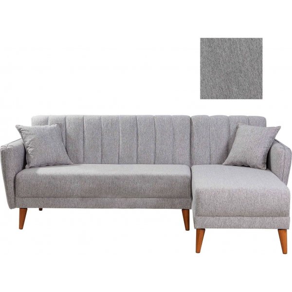 Aqua slaapbank rechts - Grijs Aqua slaapbank rechts - Grijs