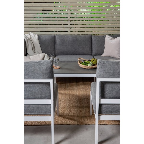 Copacabana soffgrupp - Vit/Gr