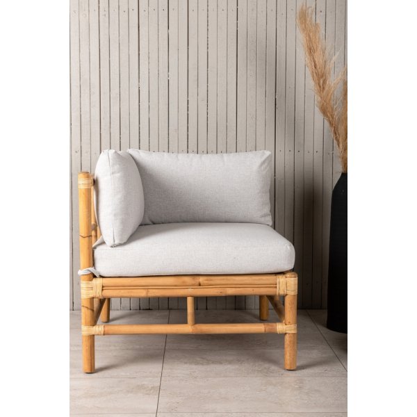 Module d'angle en cannage - Naturel Module d'angle en cannage - Naturel