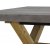 Otho matbord kryssben - Alm/betong