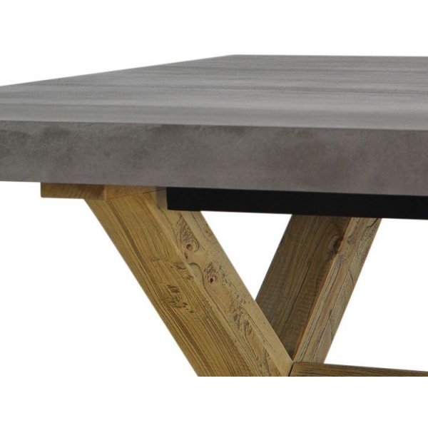 Otho matbord i trä med betongskiva 180 x 90 cm Otho matbord i trä med betongskiva 180 x 90 cm
