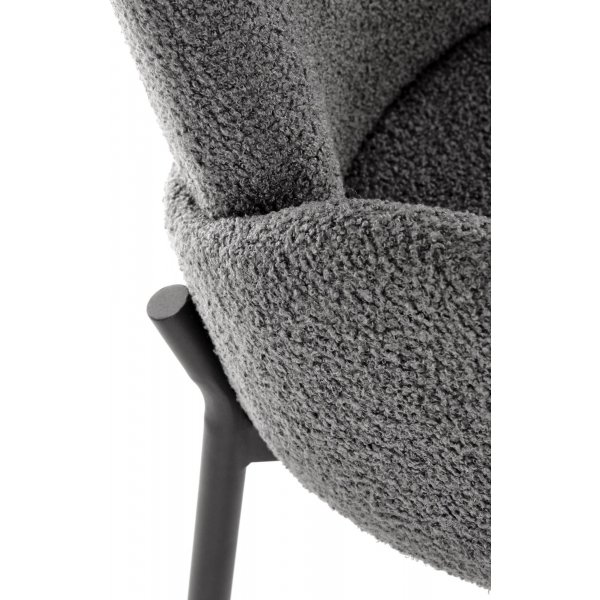 Chaise de salle  manger Cadeira 477 - Gris