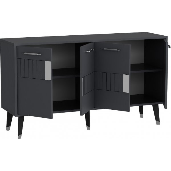 Buffet Moda - Anthracite/argent Buffet Moda - Anthracite/argent