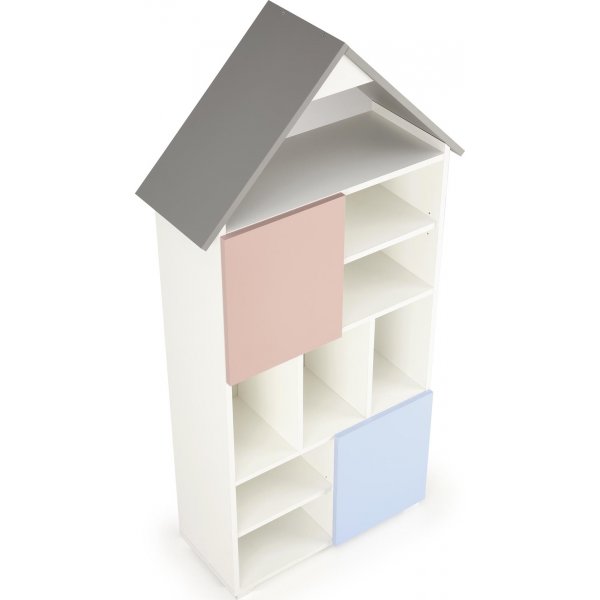 Bibliothèque Fati H161 cm - Multicolore Bibliothèque Fati H161 cm - Multicolore