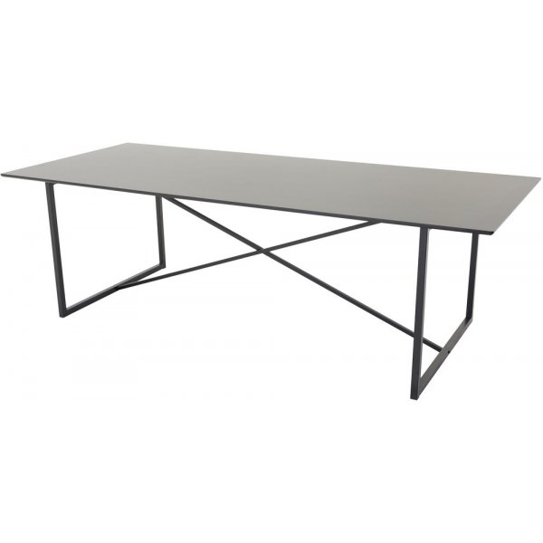 Table à manger Addison 240 cm - Noir Table à manger Addison 240 cm - Noir