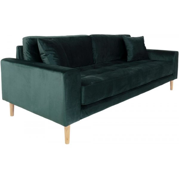 Lido 3-sits soffa - Mörkgrön Lido 3-sits soffa - Mörkgrön