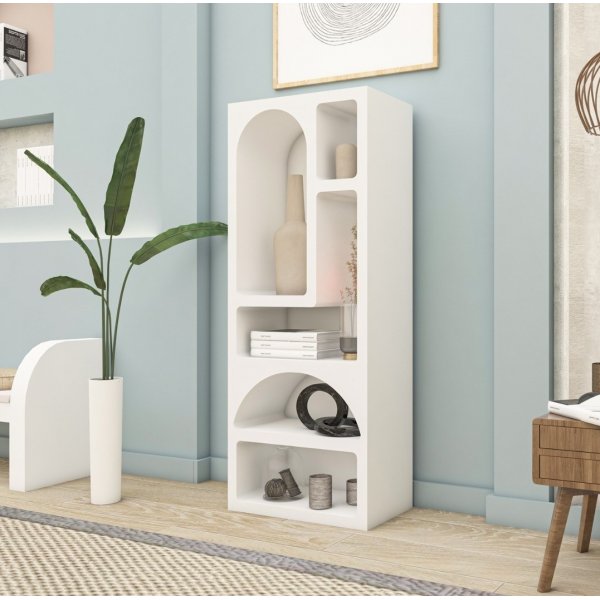 Vivanta hylla 60x30x150 cm - Vit Vivanta hylla 60x30x150 cm - Vit