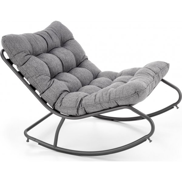 Fauteuil à bascule Gatto - Gris Fauteuil à bascule Gatto - Gris
