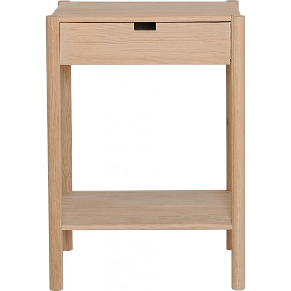 Circus nachtkastje - Wit gepigmenteerd eikenhout