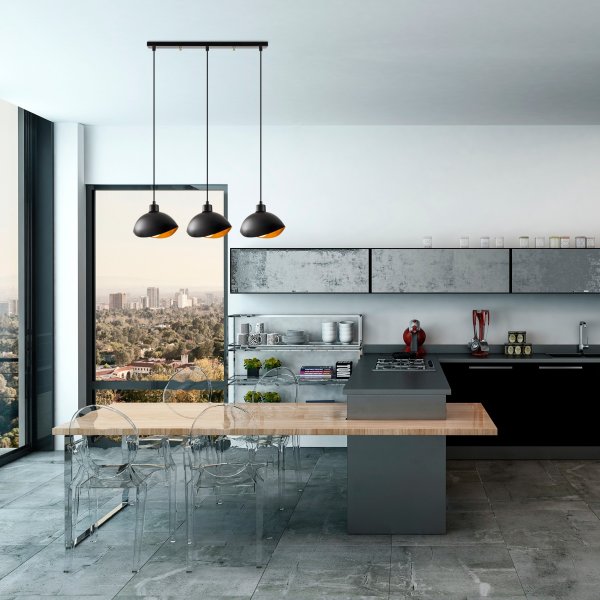 Plafonnier Sivani 985 - Noir Plafonnier Sivani 985 - Noir