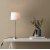 Pied de lampe Liam - Chrome - 46 cm