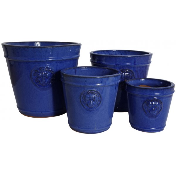 4 set av Krukor Lion - Bl