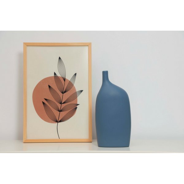 Dome vas - Ljusblå Dome vas - Ljusblå