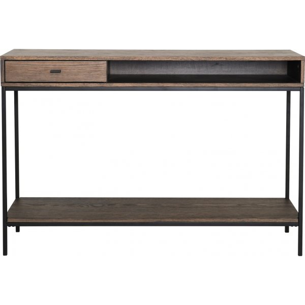 Regal konsolbord 120 x 34 cm - Brunlackad ekfanér Regal konsolbord 120 x 34 cm - Brunlackad ekfanér