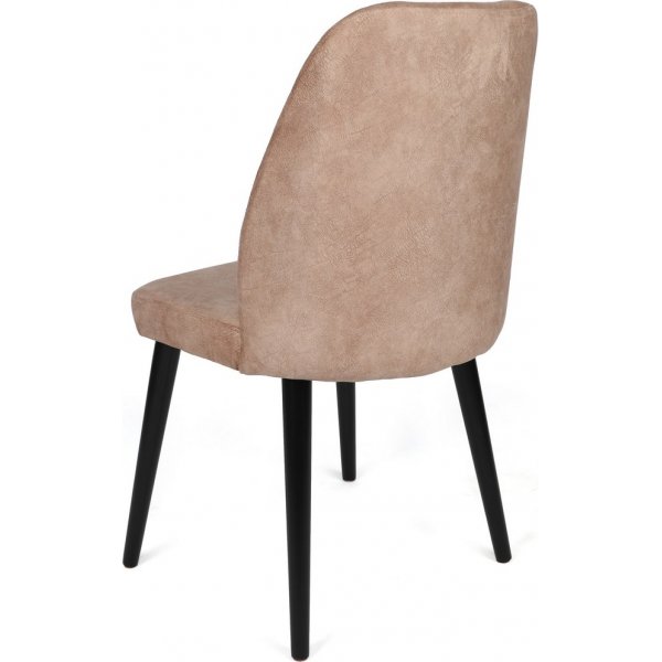 Ensemble de chaises de salle à manger Dallas - Vison/noir Ensemble de chaises de salle à manger Dallas - Vison/noir