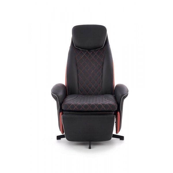 Reclinerfåtölj svart / röd - Camaro lyx Reclinerfåtölj svart / röd - Camaro lyx