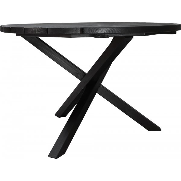 Table d'extérieur ronde noire Scottsdale Ø112 cm Table d'extérieur ronde noire Scottsdale Ø112 cm